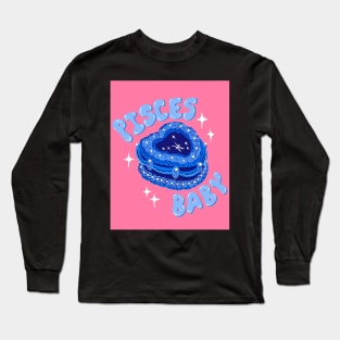 pisces cake Long Sleeve T-Shirt